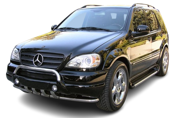 Стекло для фары Mersedes M-Class W163 (2001-2005) 2589