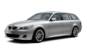 Стекло для фары BMW 5 E60 / E61 (2003-2010) 2155