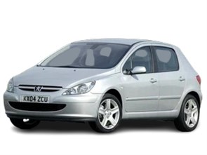 Стекло для фары Peugeot 307 (2001-2005) 2348