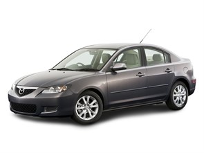 Стекло для фары Mazda 3 BK седан (2003-2009) 2557