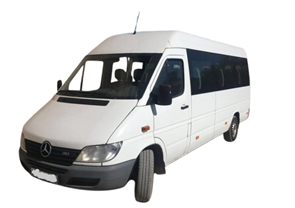 Стекло для фары Mersedes-Benz Sprinter (1995-2006) 2600
