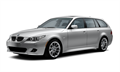 Стекло для фары BMW 5 E60 / E61 (2003-2010) С хромированой ресничкой и секцией поворотника 2156 - фото 5348