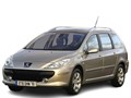 Стекло для фары Peugeot 307 рестайлинг (2005-2007) 2347 - фото 5720